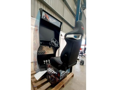 Arcade Cabinet Emulator, James Bond 007 Decal, Com...