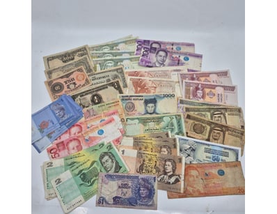 UNRESERVED Banknotes & Coins (A986) - Lot 2050