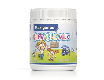 RRP: $287, Chewable Milk Tablets with Blueberry’s,...