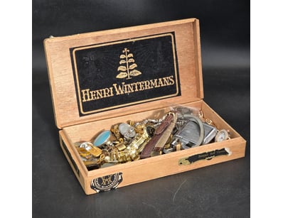 COINS, JEWELLERY AND WATCHES IN HENRI WINTERMANS B...