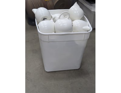 Milk jugs, white ceramic, 7cm high

SOLD AS LOT...
