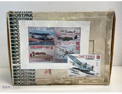 VINTAGE POSTPAK BOXED MODEL AIRCRAFT KIT COLLECTIO...