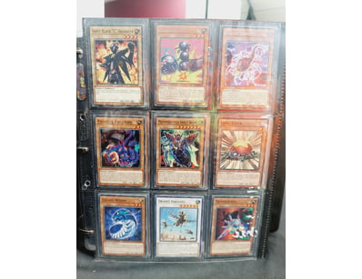 YU-GI-OH! BINDER COLLECTION LOT - HOLOGRAPHIC MONS...