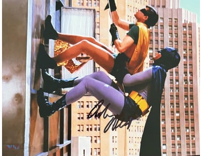 ADAM WEST SIGNED BATMAN PHOTO 

Adam West Personal...
