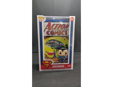 FUNKO POP! COMIC COVERS SUPERMAN ACTION COMICS #1 ...