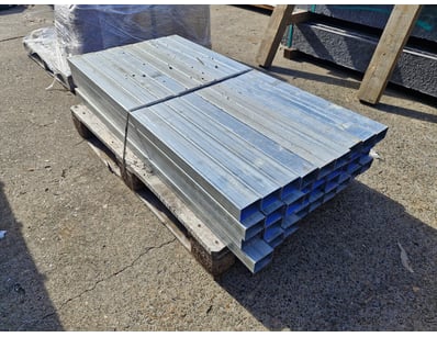 Unused Duragal RHS, 

36 x 75mm x 50mm x 1.6mm x...