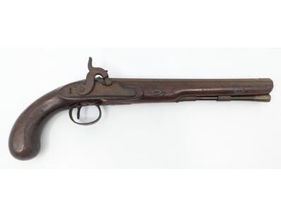 19TH CENTURY PERCUSSION CAP PISTOL WITH RAMROD

...
