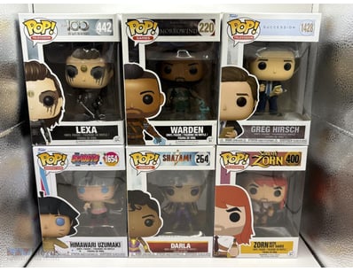 6X ASSORTED FUNKO POP BUNDLE

Assorted Funko Pop B...
