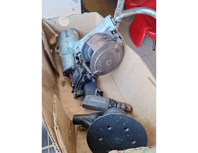 Hand Tool Lot

Includes Hitachi 650 Coil Nailer, R...