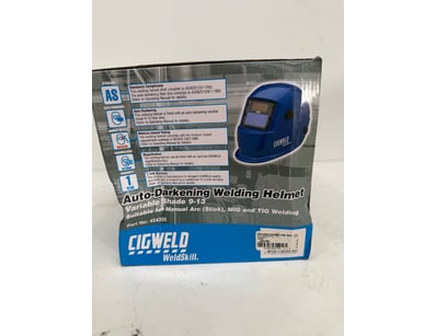 CIGWELD WeldSkill Auto-Darkening Welding Helmet, P...