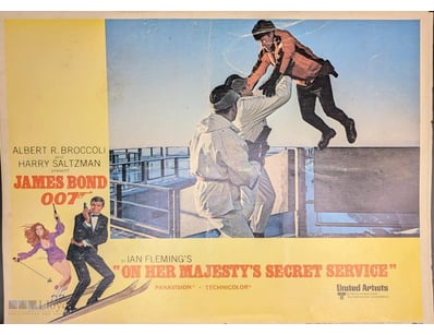 JAMES BOND 007 "ON HER MAJESTY'S SECRET SERVICE" O...