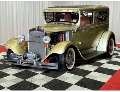 <b>1929 Dodge Panel Van - Custom Metallic Cream & ...