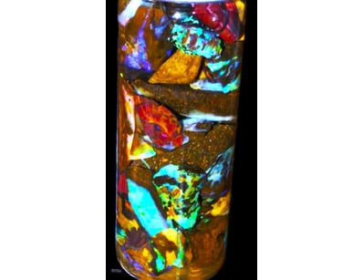 98 CARATS PARCEL OF WINTON AND JUNDAH BOULDER OPAL...