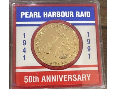 1941-1991- 50TH ANNIVERSARY OF PEARL HARBOUR RAID ...