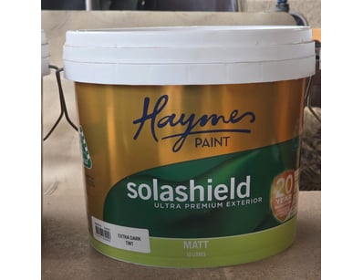 Haymes paint, solashield, ultra premium exterior, ...