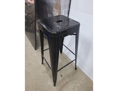 Bar Stool, Black Finish

Dimensions H:77cm W:44c...