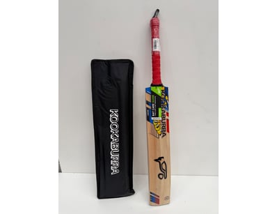 Kookaburra cricket bat bundle featuring a Kookabur...