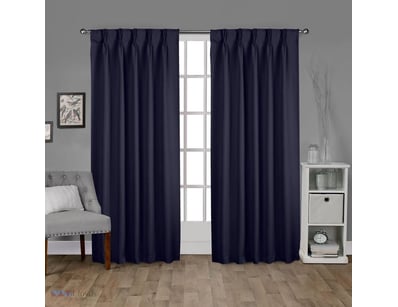 Exclusive Home Sateen Twill Woven Room Darkening B...