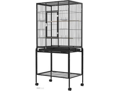 RRP $179 Advwin Bird Cage 95x45x60cm 2 Perches Lar...