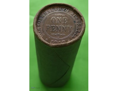 ROLL OF KGV AUSTRALIAN PENNY, UNKNOWN MIX YEARS, 1...
