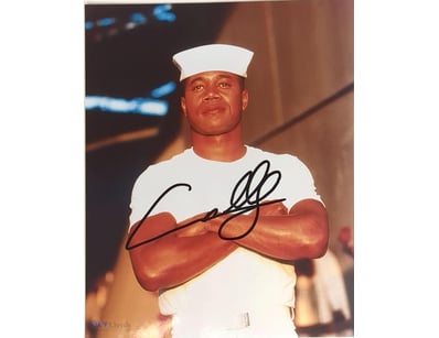 PHOTOGRAPH OF ACTOR CUBA GOODING JR. IN HIS ROLE A...