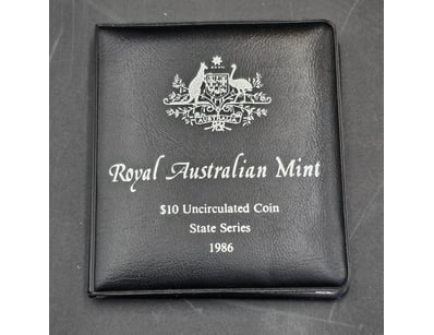 ROYAL AUSTRALIAN MINT $10 UNCIRCULATED COIN - SOUT...