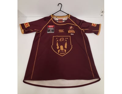 MAROONS STATE OF ORIGIN RUGBY LEAGUE JERSEY - LOCK...