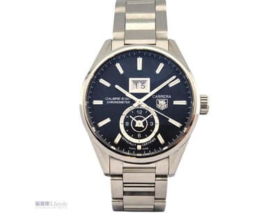 TAG HEUER WAR5010 CARRERA CALIBRE 8 GMT 41MM 2014 ...