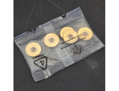 AUSTRALIAN TWO DOLLAR COINS, INDIGENOUS MILITARY S...