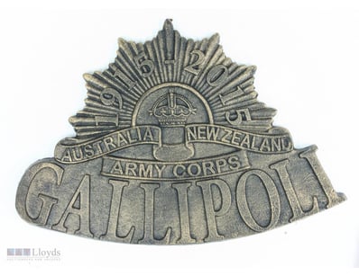 AUSTRALIA AND NEW ZEALAND ARMY CORPS (ANZAC) GALLI...
