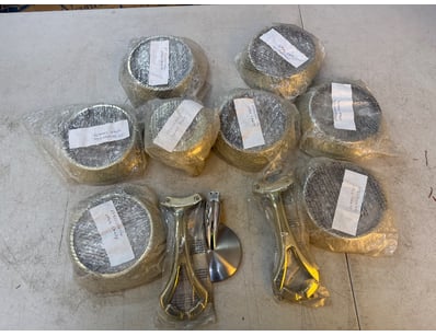 Assorted Ceiling Fan Parts, Various Styles and des...