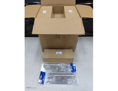 Stainless steel pull handles, 300mm x 100mm, 10DPH...