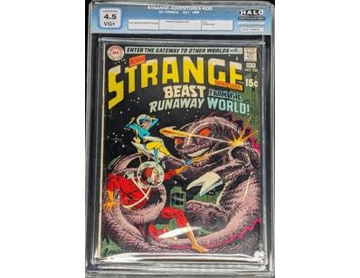 STRANGE ADVENTURES #220 - "BEAST FROM THE RUNAWAY ...