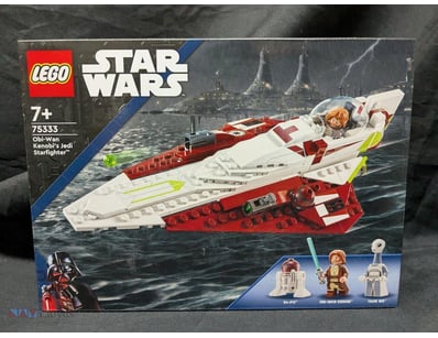LEGO STAR WARS 75333 OBI-WAN KENOBI'S JEDI STARFIG...
