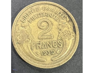 1939-LIBERTE-EGALITE 2 FRANC-SCARCE  



294228+15