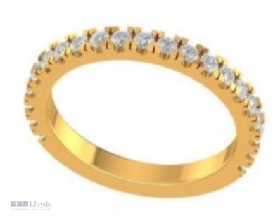 18k Yellow Gold Lab Diamond Eternity Ring

Stunnin...