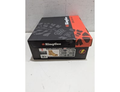 KingGee K27880 Phoenix 6Z Nubuck work boots in tan...