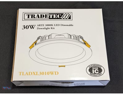 RRP $1,343.40 BULK LOT - QTY x12 Tradetec ARTE LED...