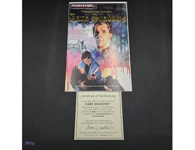 DARK SHADOWS LIMITED EDITION SIGNED MEMORABILIA WI...