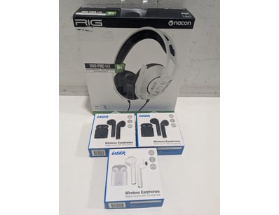 Bundle lot comprising one RIG 300 PRO HX gaming he...