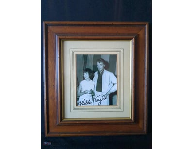 FRAMED SIGNED PHOTOGRAPH - HILDA TAYLOR VINTAGE & ...