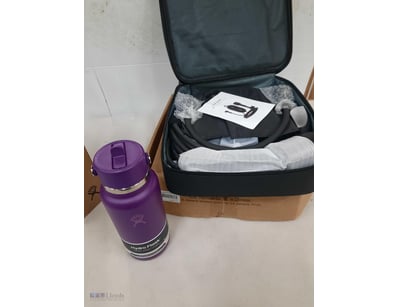 Ev portable charger and Hydroflask.

SOLD AS LOT....