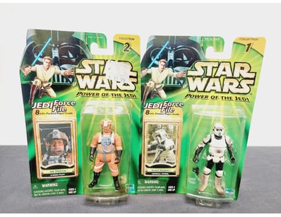 STAR WARS POWER OF THE JEDI ACTION FIGURE COLLECTI...