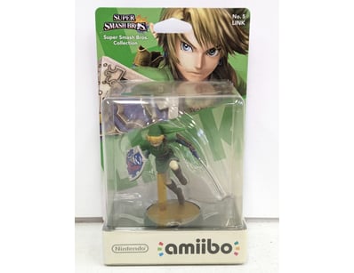 Super Smash Bros. Collection No. 5 Link amiibo fig...