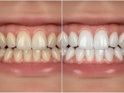 Before Professional Whitening