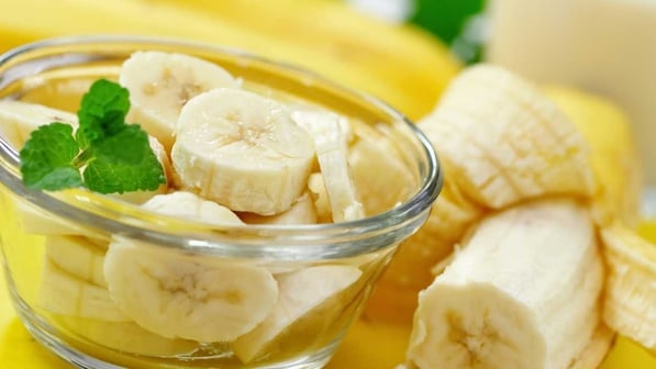 food high in insoluble fiber - Bananas
