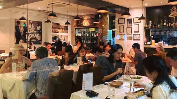 ETNA Italian Restaurant in Singapore