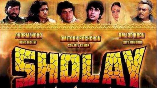 Sholay Hindi Movie Poster