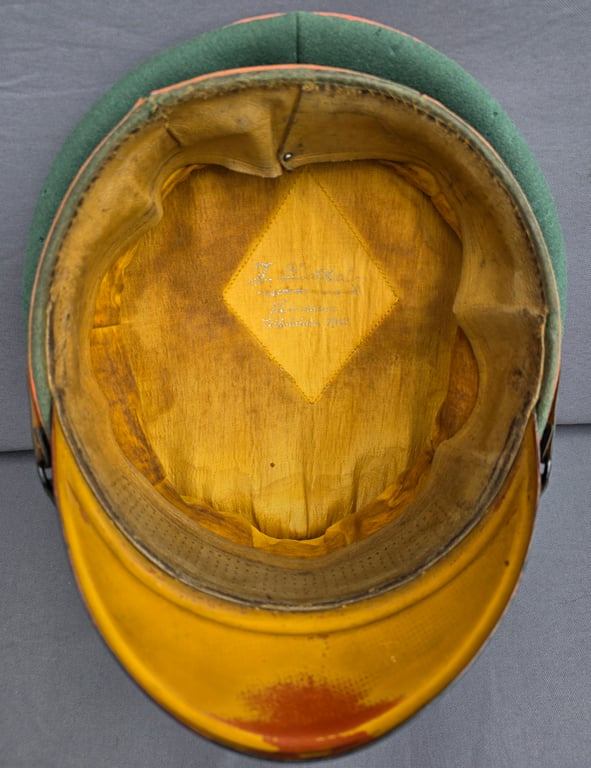 German Wehrmacht NCO Panzer Schirmmütze cap,