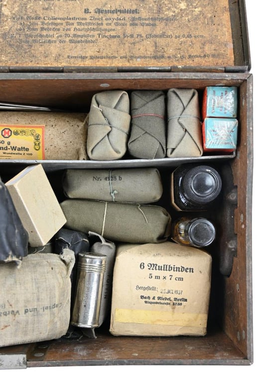 German WH Flak Regiment First Aid Box 'Arnhem'